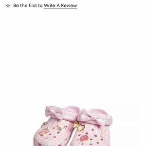 LoveShackFancy Kids Crocs with Bow